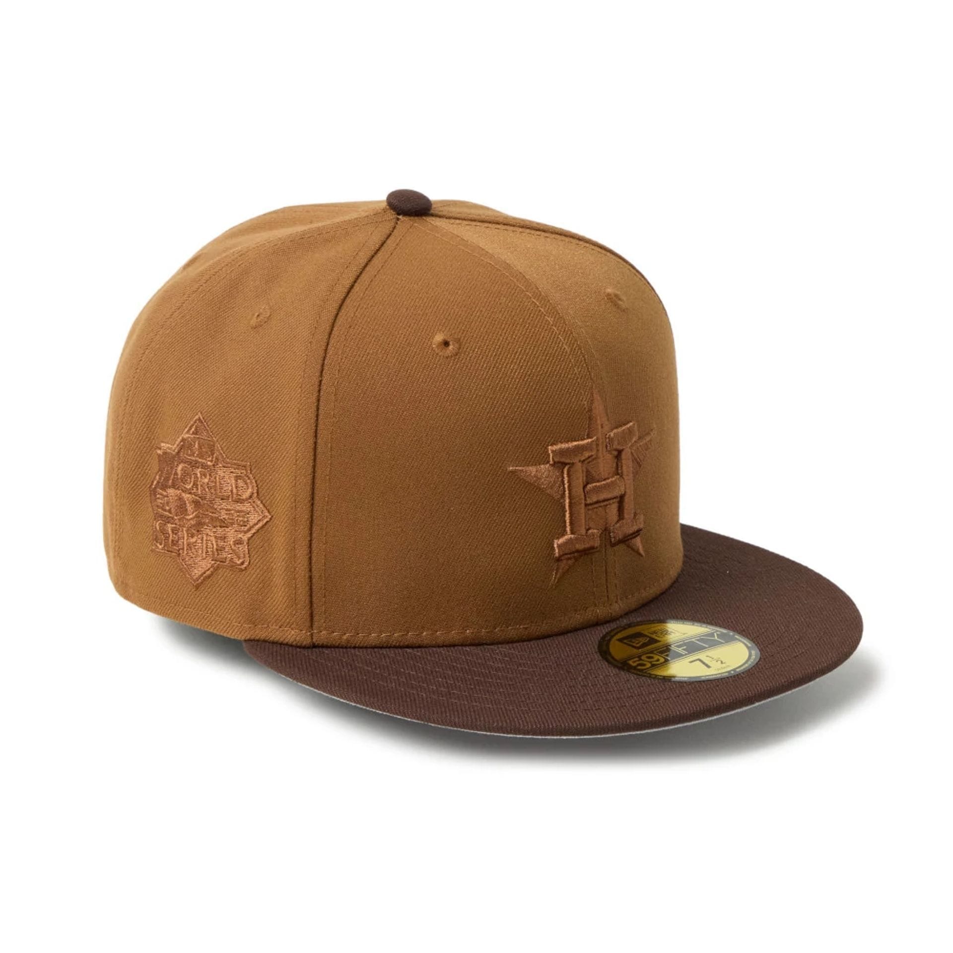 Houston Astros MLB Brown 59FIFTY Fitted Cap New Era Cap adult unisex