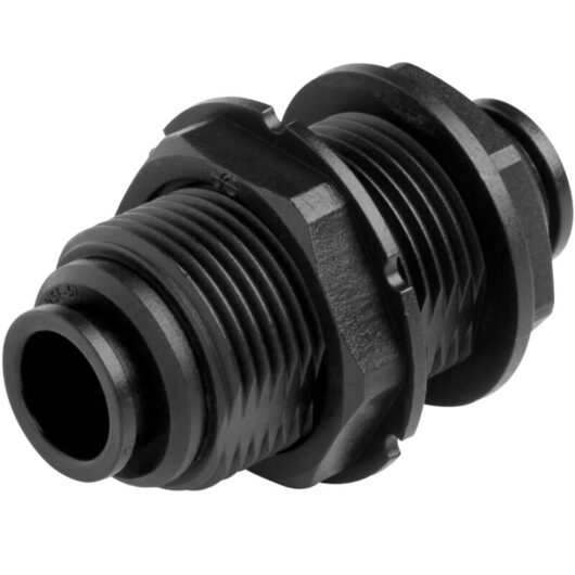 John Guest Speedfit - 12mm Bulkhead Union - PM1212E