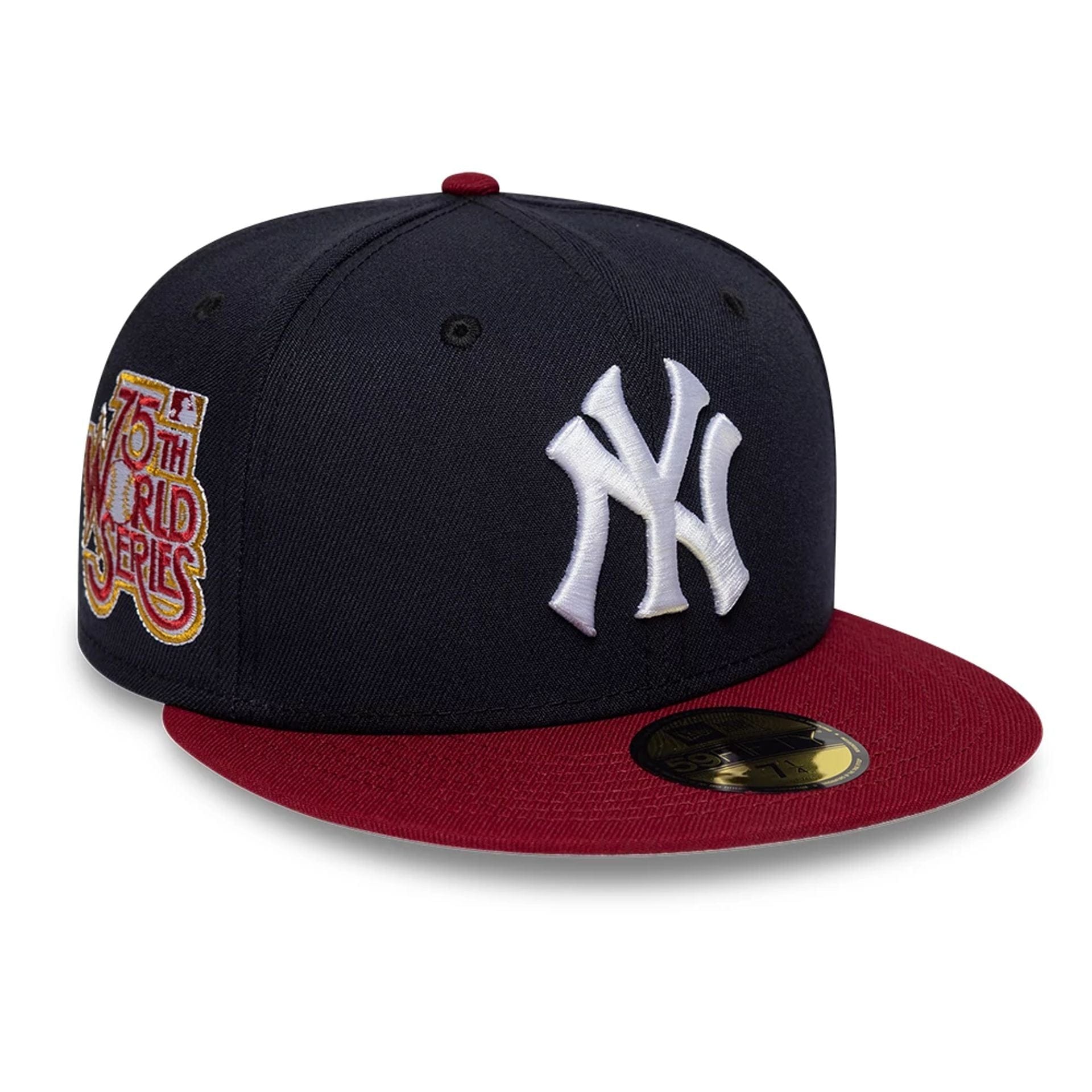 New York Yankees MLB Cooperstown Navy 59FIFTY Fitted Cap New Era Cap adult unisex