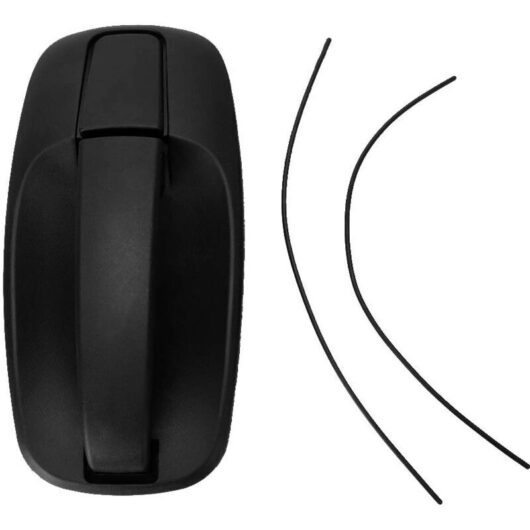 Odipie - Black rear interior door handle left right, universal fit for Renault Trafic 2001-2008