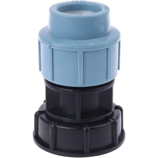 Odipie - never used] 1pcs ibc Tank Adapter S60X6 to 32mm Straight Hose Fitting Accessories Garden Water Pipe Fitting Tool Connector
