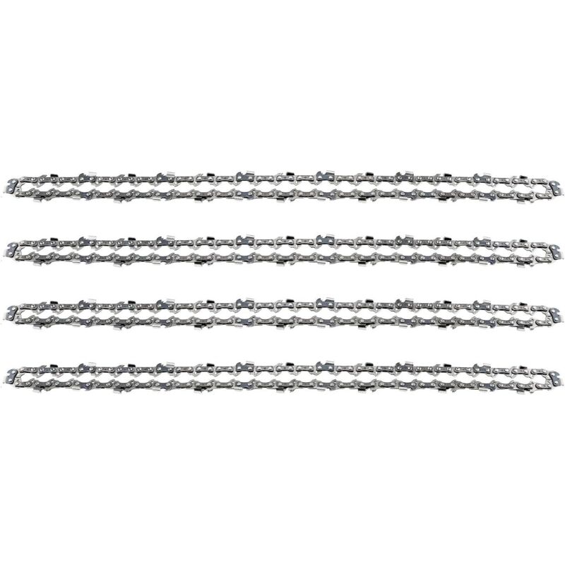 Tinor - Pack 18' (45cm) Chainsaw Chains, 1.3mm 64 Drive Links, Fits Stihl, Dolmar, Husqvarna, Einhell, Bosch, Makita and More