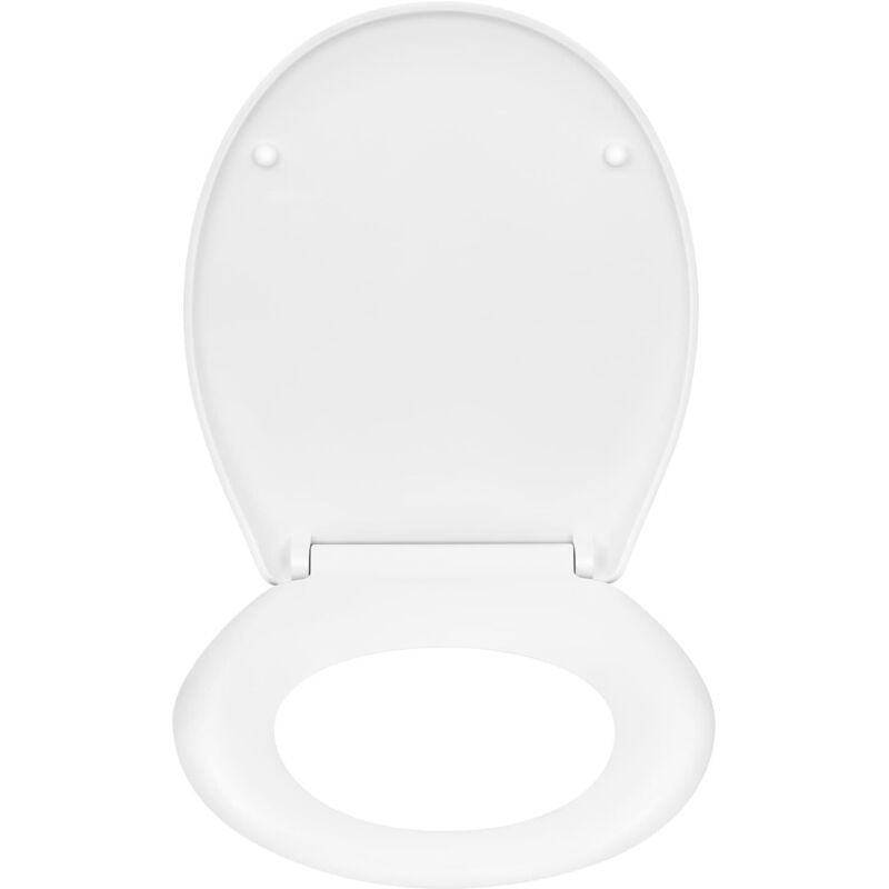 Woltu - Heavy Duty Soft Close Quick Release Toilet Seat with Top Fixing Fittings.White