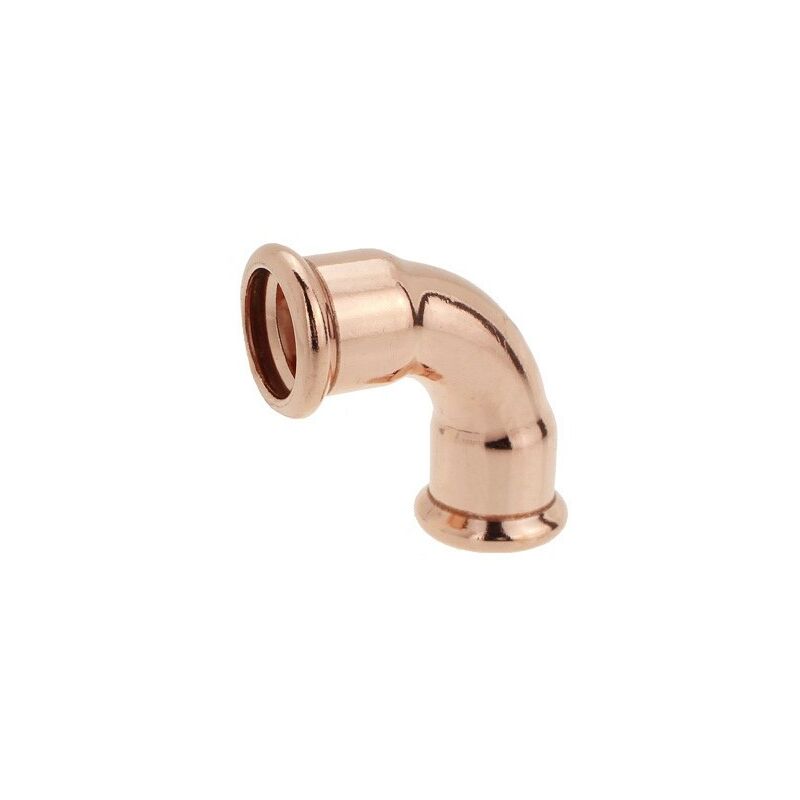 X5 22mm Copper Press Fit 90 Degree Elbow WRAS Crimp Fitting