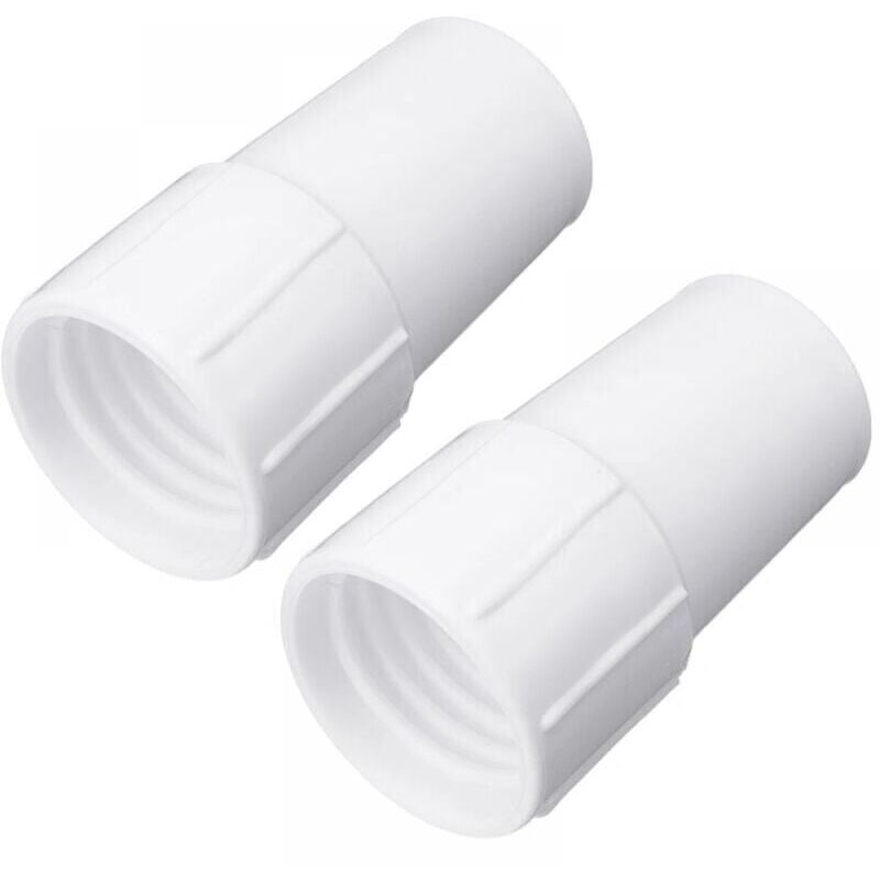 Ymyny - Pool Suction Hose Socket Connection Adapter Fits Suction Hose Cleaning Accessories 1.5 Inch 2 Pieces
