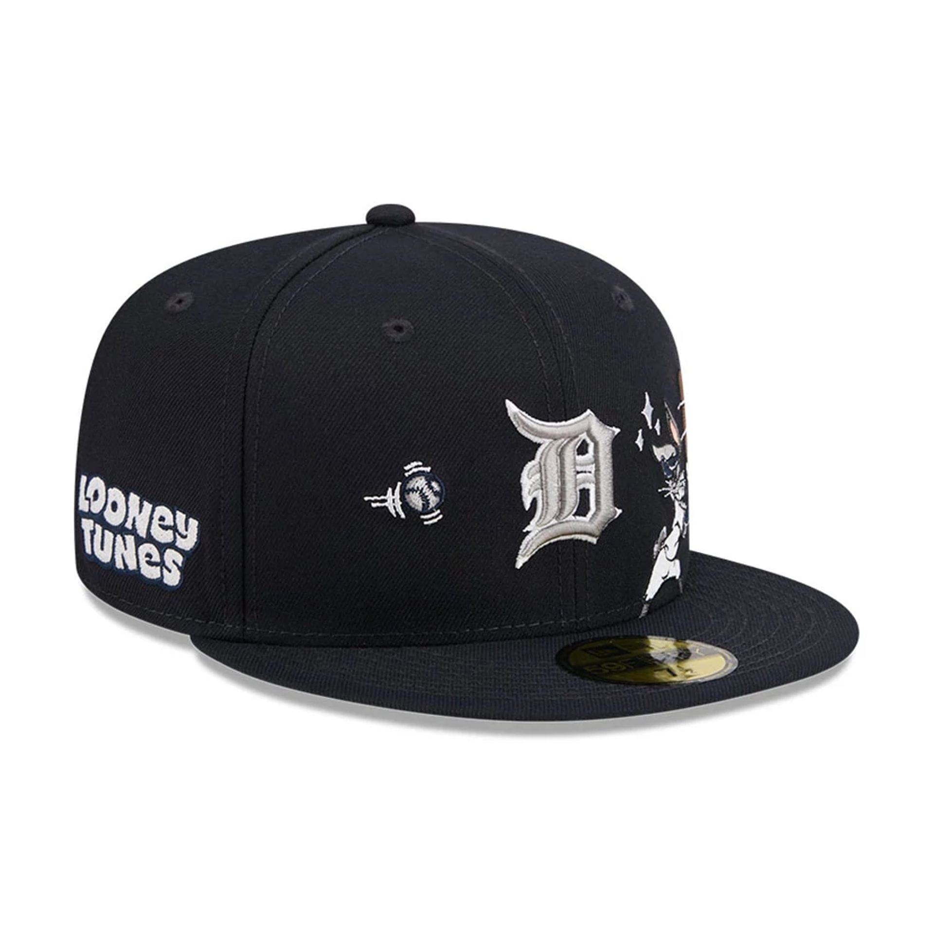 Detroit Tigers MLB X Looney Tunes Bugs Bunny Navy 59FIFTY Fitted Cap New Era Cap adult unisex