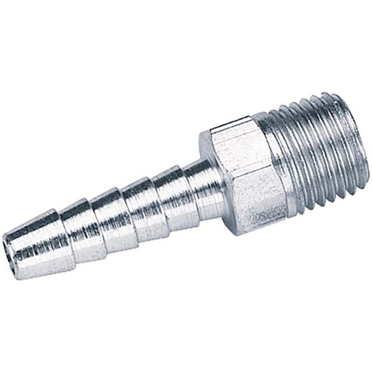 Draper PCL Tailpiece Air Line Fitting BSPT Male Thread 1/4" BSP 1/4" Pack of 5