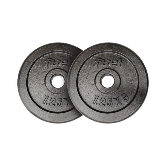 Fuel Fitness Cast Iron Standard Weight Plates - 2 x 1.25kg