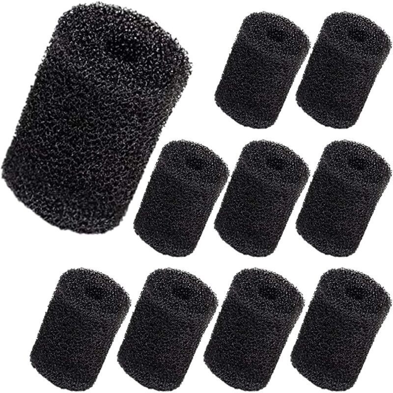 Memkey - 10 Polaris Tail Scrubber Replacement Parts for Vac-Sweep Pool Cleaner Hose Barb - Fits 180,280,360,380,480,3900 Foam at the end of the hose