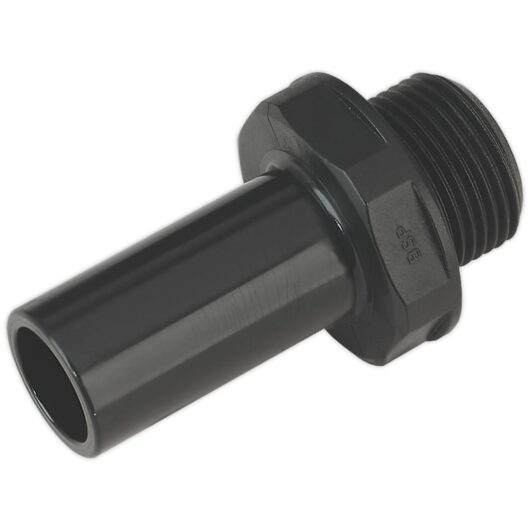 Sealey 3/4" BSP Stem Adaptor for CAS Fast Fit Systems 22mm Pack of 2