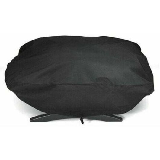 210D Protection Grill Cover for Weber Q1200 and 1000 Gas Grills, Fits Q1200, Q1400, Q1000, Q100, Q120, Baby q, Anti-UV