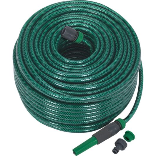 Sealey - GH80R Water Hose 80m with Fittings